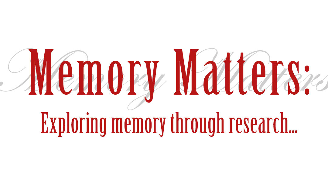 Memory Matters: The public’s chance to explore memory and learning research