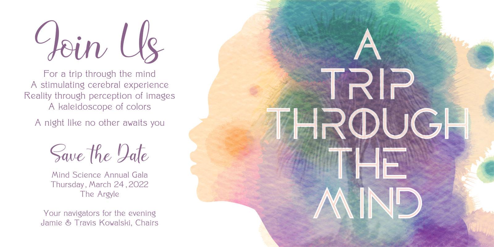 "A Trip Through the Mind" Annual Fundraising Gala