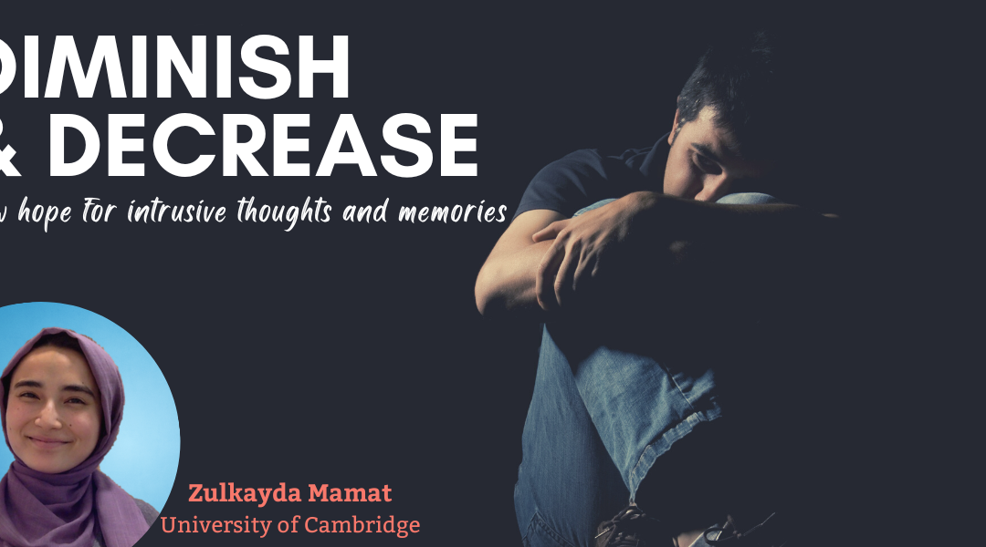 POSTPONED: Diminish & Decrease: New hope for intrusive thoughts & memories