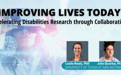 Improving Lives Today: Accelerating Disabilities Research through Collaboration